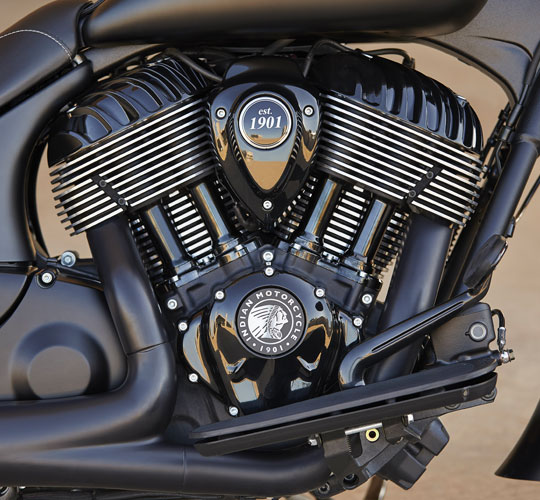 Powerful Thunderstroke 116 V-twin Engine
